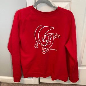 Glossier G Pal Sweatshirt Holiday 2022 Size L